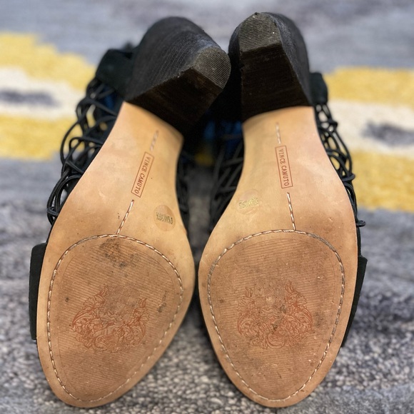 Vince Camuto Eval Black Gladiator Sandal - Picture 6 of 6